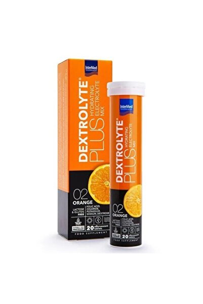 İNTERMED Uni-Pharma Dextrolyte Plus Πορτοκάλι 20 Δισκία