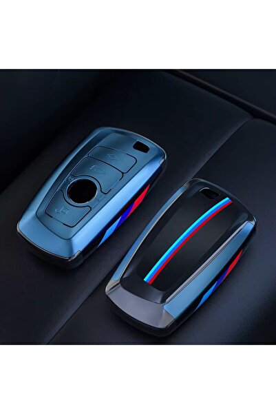 idealaksesuar Bmw F Series Matte Blue Keychain Quality Keychain Bmw Keychain