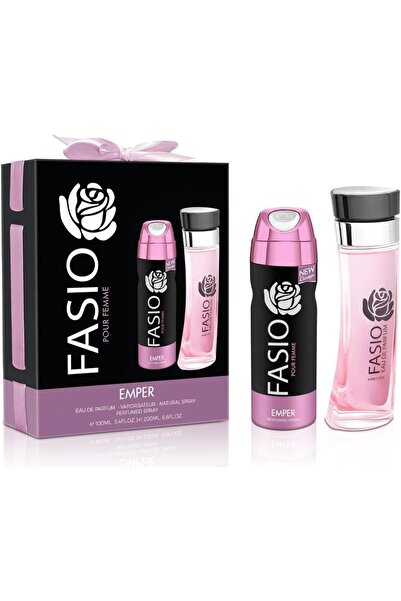 Emper Gift Set 2 Pcs Fasio For Women 100ml + Body Spray