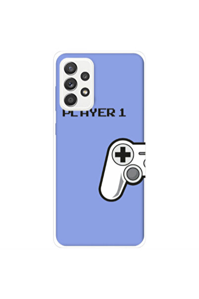 Other Samsung A52 Player 1 Light Purple Colored Silicone TPU Θήκη