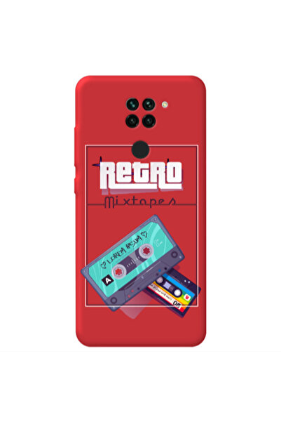 Other Xiaomi Redmi Note 9 Mixtapes Red Colored Silicone TPU Θήκη