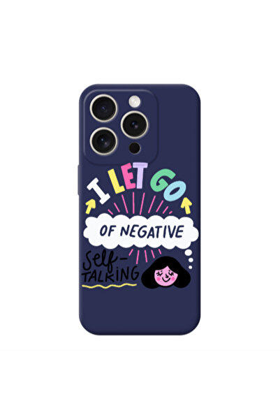 Other Apple iPhone 15 Pro Max Let go Self talking Dark blue Colored Silicone ...