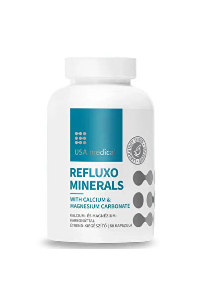 USA Medical Capsule pentru echilibru digestiv Refluxo Minerals 60 buc