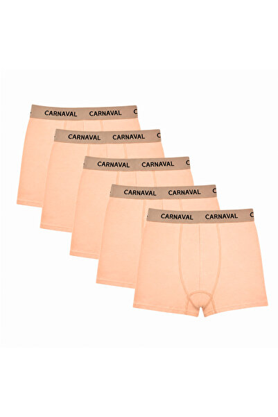 CARNAVAL SOCKS Ανδρικό Σετ Μπόξερ 5 τεμαχίων – Carnaval Glow Peach