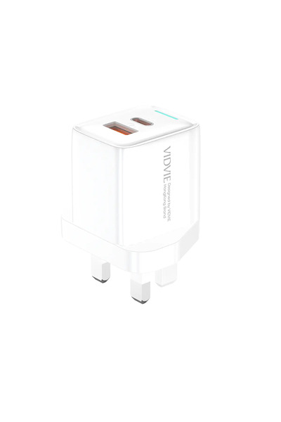 Vidvie Wall Charger PLB167 Type-C & USB PD Fast Charger