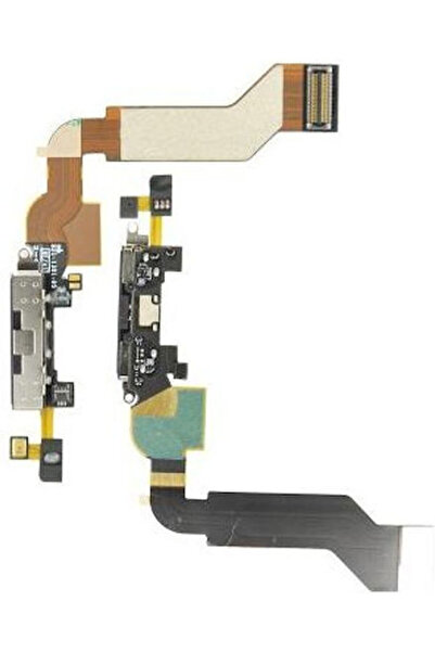 OEM Καλώδιο Flex για Θύρα Φόρτισης iPhone 4s Μαύρο