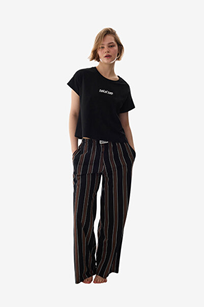 Penti Women Dancing Days Short Sleeve Trousers Multicolour Set