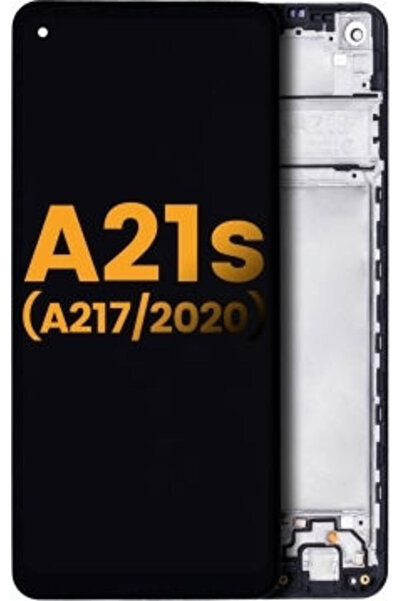 Samsung A217f Galaxy A21s Μπροστινό Κάλυμμα + Οθόνη LCD με Πλαίσιο + Μηχανισμ...