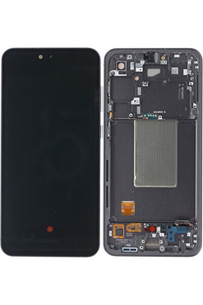 Samsung Οθόνη με μηχανισμό αφής και πλαίσιο για S721b Galaxy S24 Fe (Μαύρο) Κ...