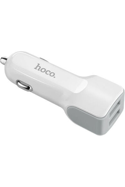 hoco. Hoco Z23 Φορτιστής Αυτοκινήτου 12W 2.4A με 2 Θύρες USB, συμπεριλαμβανομ...