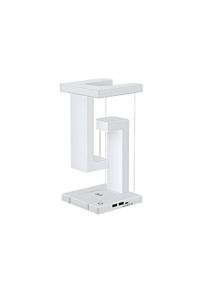 YBOSHOP Lampa decorativa LED cu incarcare wireless, touch, USB, lumina calda,...