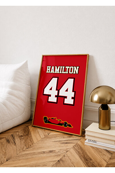 Base Concept Poster Lewis Hamilton 44 F1 (înrămat)