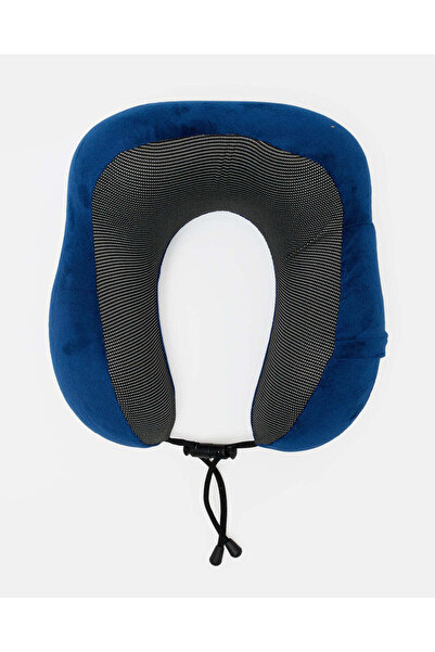 REDTAG Navy Memory Foam Neck Pillow
