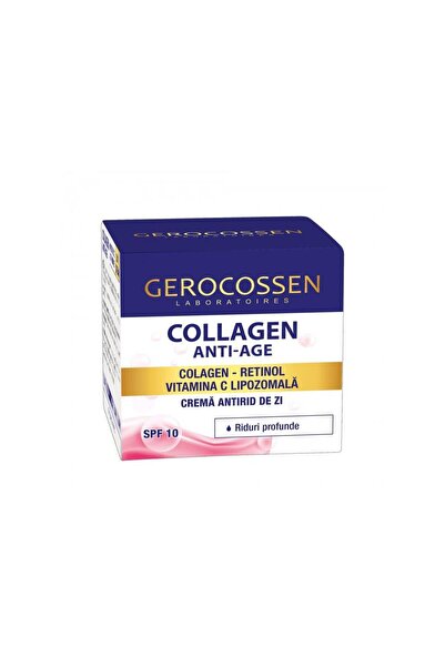 GEROCOSSEN Crema Antirid de Zi Collagen - Riduri Profunde 50ml
