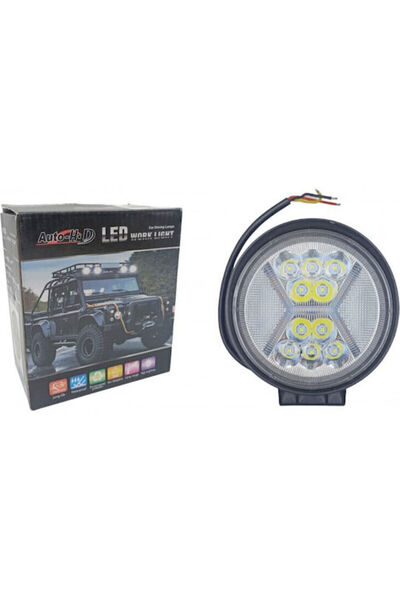 Other Στρογγυλοί Προβολείς Αυτοκινήτου LED 12 / 24V 27W 11.5εκ. 1 τεμάχιο Κωδ...