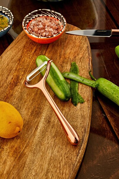 Cooker مقشرة الخضار والفواكه الفولاذية YK1702