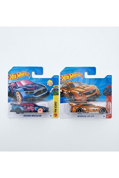 HOT WHEELS إتش دبليو مرسيدس سي إل إيه وكاديلاك