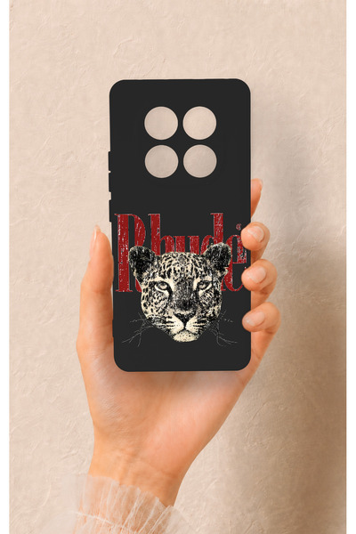 Vip Case Redmi Note 14 Pro 5G Uyumlu Rhude Desenli Silikon Kılıf