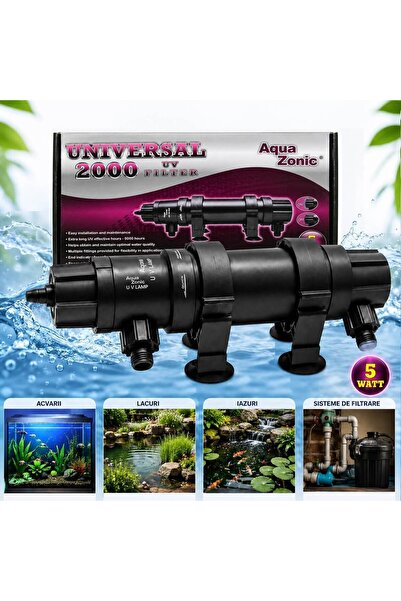 Boyu Lampa UV acvariu 5W acvarii max 500 l si iazuri max 2000 l
