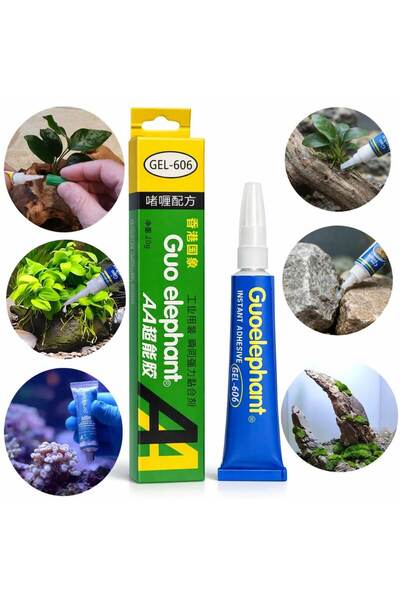 Classica Super Glue gel adeziv instant pentru acvariu 20g Elephant
