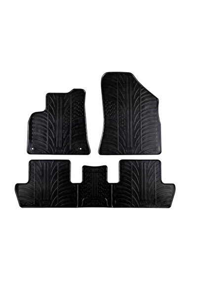 Gledring Πατάκια Αυτοκινήτου 0154 Renault 3008 2009-2016 / 5008 2009-2017 Μαύ...