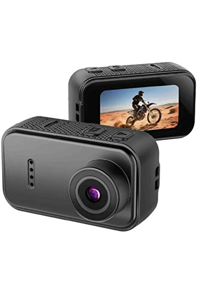 PREPARE Parmak Kamera F2 2K 1080P 130° Geniş Açı IPS Ekranlı 25g Mini Taşınab...