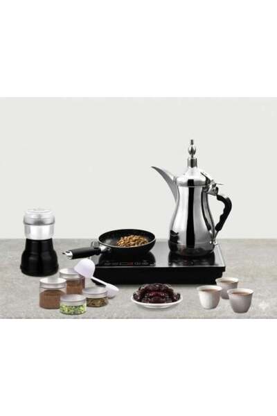 ALKHALEEJ Arabian Gulf Region Coffee & Tea Maker with Coffee Grinder Model: G...