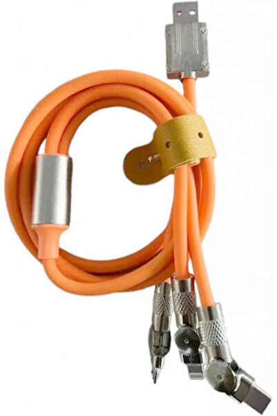 Other Κανονικό καλώδιο USB σε Lightning / Type-C / micro USB 1,2μ (WY-04039)