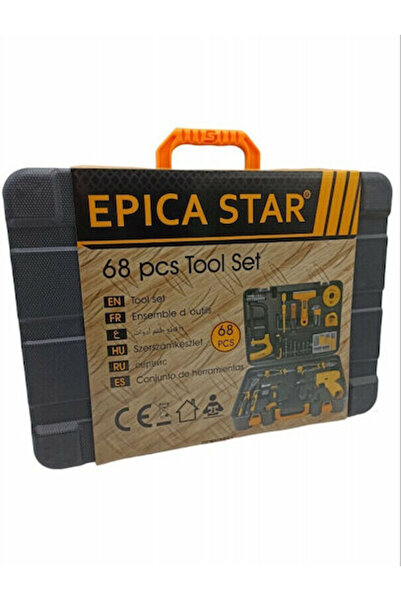Epica Θήκη Εργαλείων Star με 68 Εργαλεία Κωδικός: EP-10663