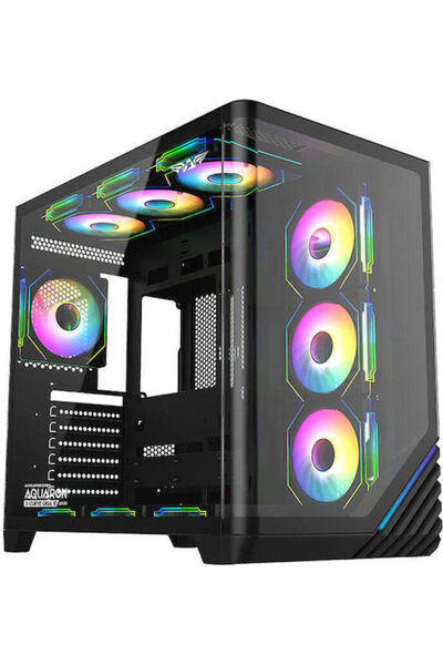 Armageddon Αρμαγκεντόν X-CURVE Giga 10 Gaming Midi Tower Θήκη Υπολογιστή με Π...