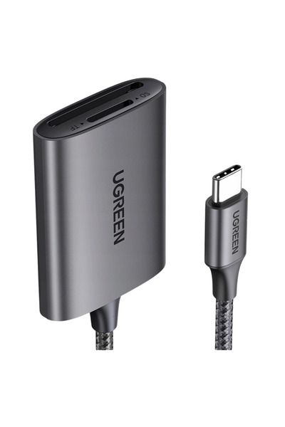 Ugreen Cititor de carduri SD și Micro SD USB-C pentru laptopuri și dispozitiv...
