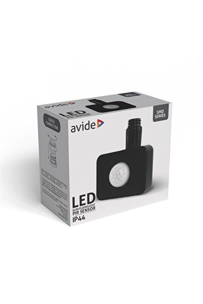 Avide Προβολέας LED με Αισθητήρα PIR, Μαύρος