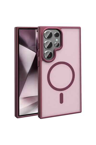 VARDAR AKSESUAR Galaxy S26 Ultra Case Magsafe Supported Camera Raised Silicon...