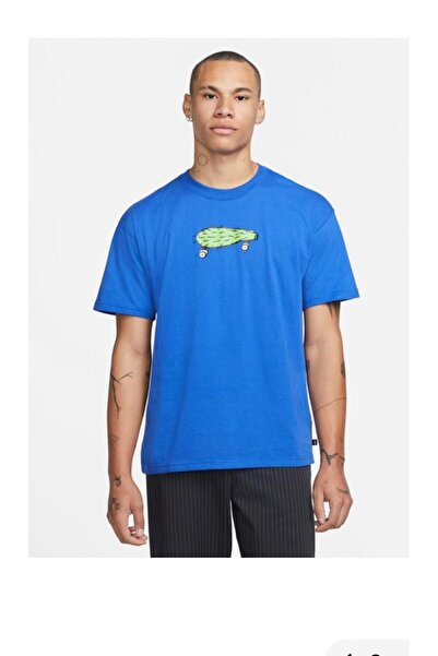 Nike Sb Spikey Skate Tee (Blue) Men's T-Shirt Men's T-Shirt