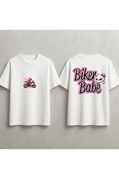 MAGORS Oversize Biker Club Back Printed Premium Unisex T-Shirt
