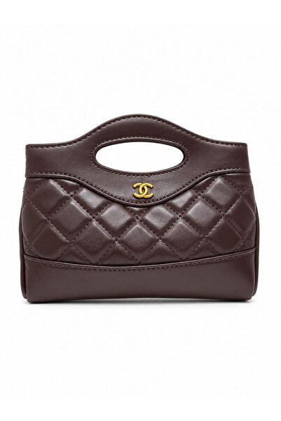 silora Luxury Handbag with Gold-Tone Captain Style