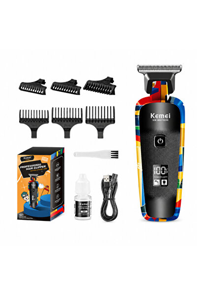 Kemei Professional Contouring Machine KM-MAX5090, 7000 RPM, LED Display, Type...