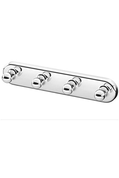 SUPER ACCESS Ikea Foksanan Shelf with 4 Knobs with Chrome Effect 2 Units