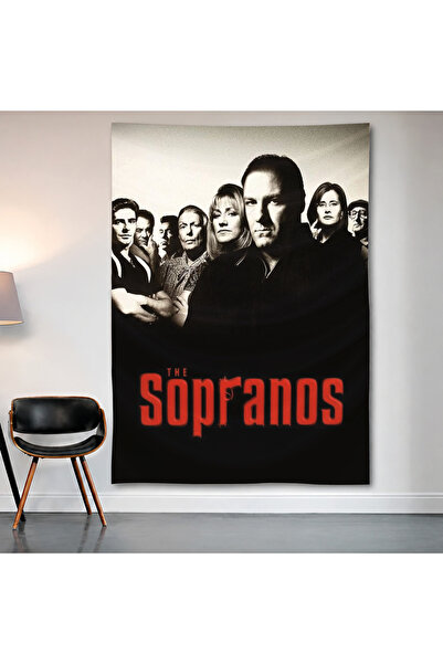 Geek Cultcha The Sopranos Wall Cloth Wall Tapestry First Quality Satin Fabric...
