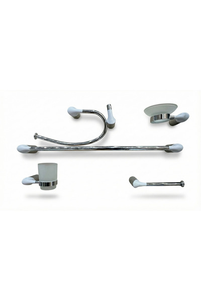 Generic 6-Piece Bathroom Accessories Set â€“ Premium Finish, Durable & Easy I...