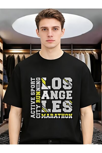 135 New York Urban Casual Retro Style Spring Summer Men Funny Unique Round Ne...