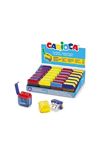 carioca Ascutitoare dubla Carioca, cu lame metalice, cu doua gauri, cutie pen...
