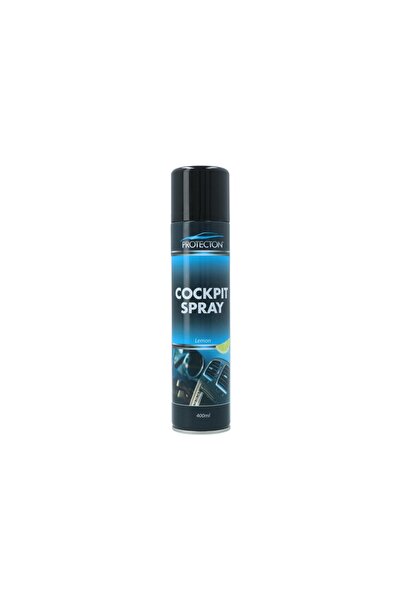 RapidAuto Spray silicon pentru bord Protecton Lemon 400 ml, pentru plastic si...