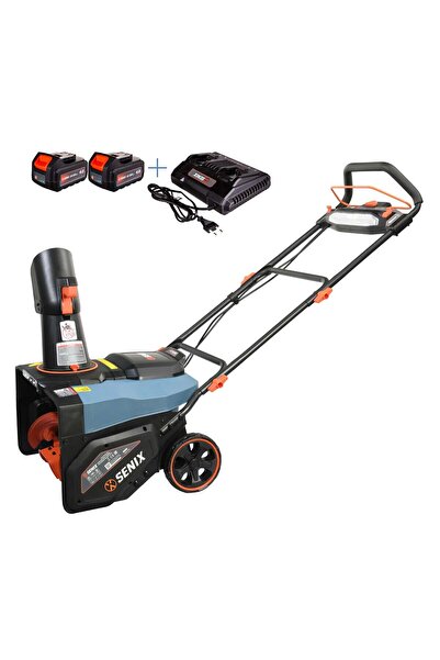 SENIX STX2-M1-EU Aülü Kar Küreme Makinesi 2x4.0Ah 53cm