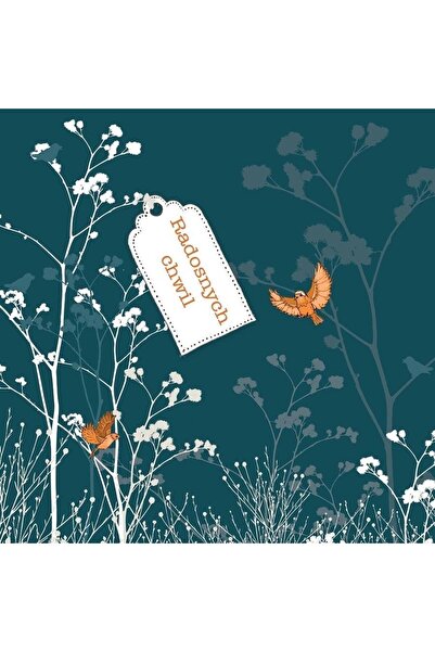 Clear Creations Felicitare/card handmade cu cristal Swarovski, 157×157 mm, Mu...