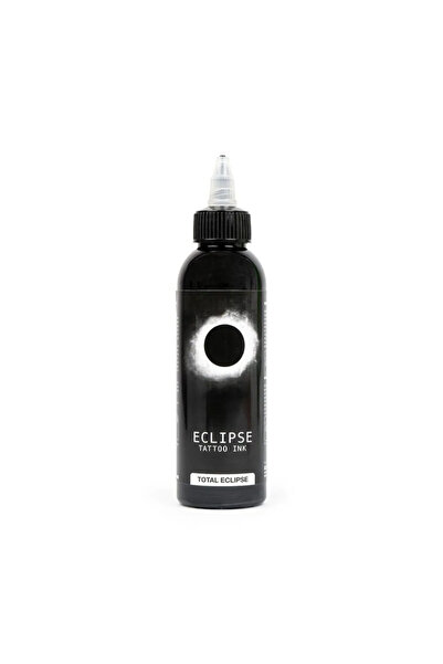 Eclipse cerneală pentru tatuaje, 150 ml, negru intens, versatilă pentru contu...