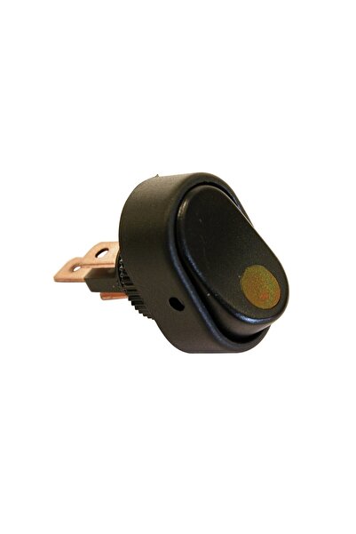 Carpoint Intrerupator auto 12V 30A cu LED galben, comutator On/Off cu 3 papuc...