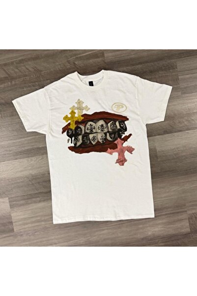 Grafftee Clothing Μπλουζάκι Grunge Streetwear με στάμπα, Unisex, Oversize