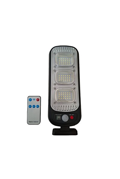 YBOSHOP Lampa solara LED 72, cu senzor de miscare si telecomanda, IP65, pentr...