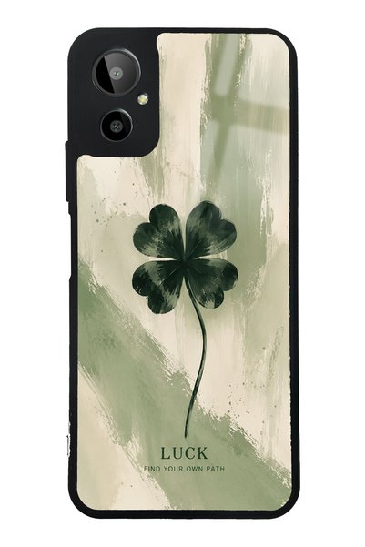 Spoyi حافظة هاتف لامعة بتصميم Gm 23 SE Lucky Sage Clover
